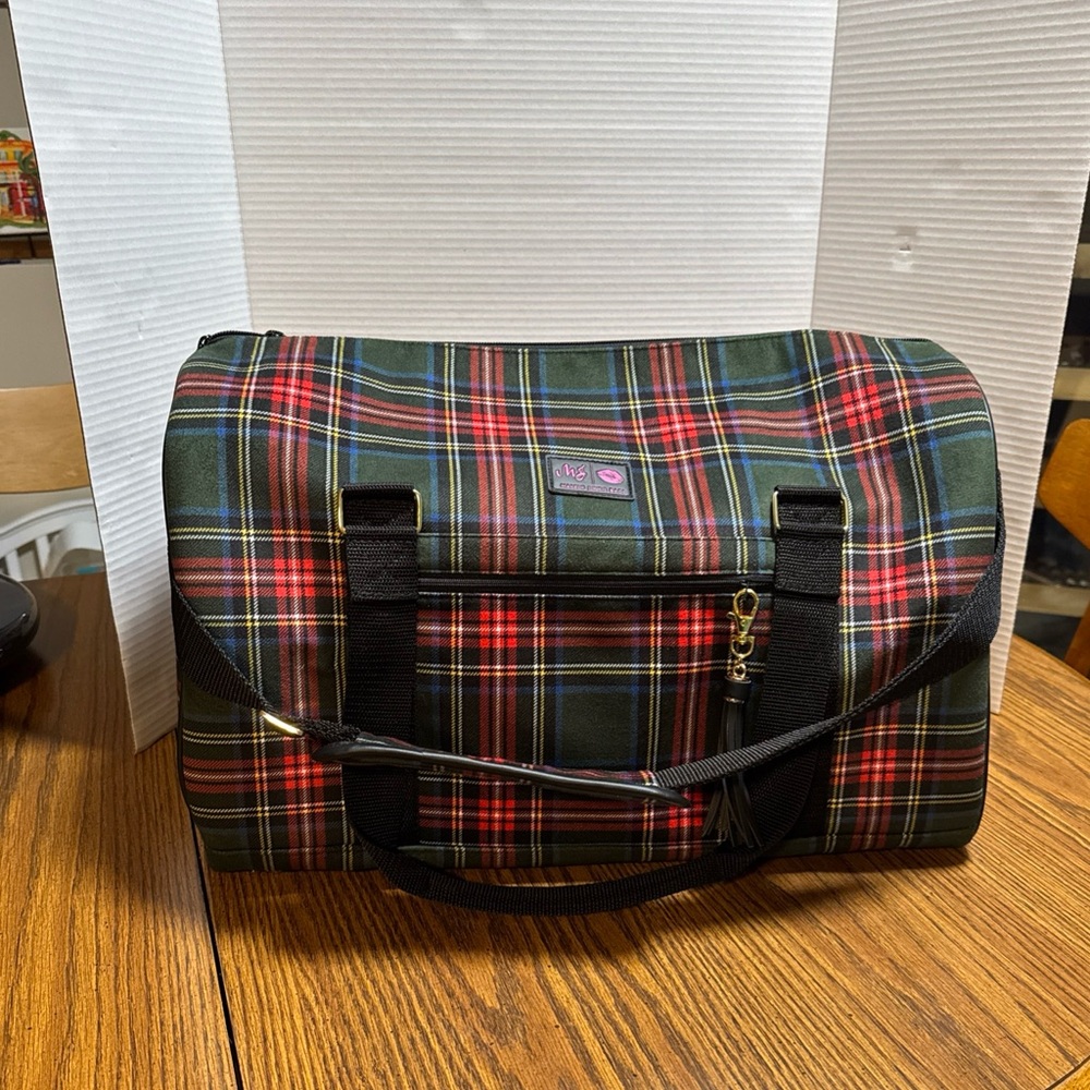 Plaid Travel Bag